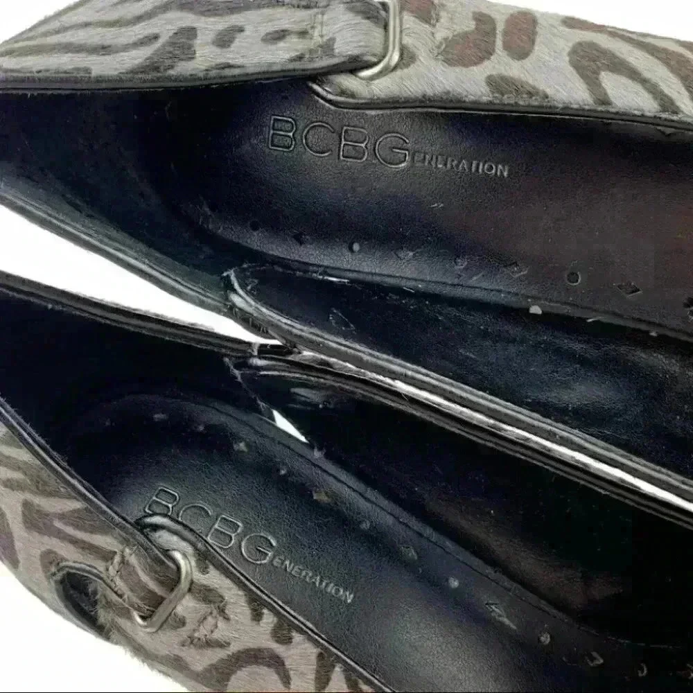 Bcbgeneration heels size 9 39 Hannah calf hair